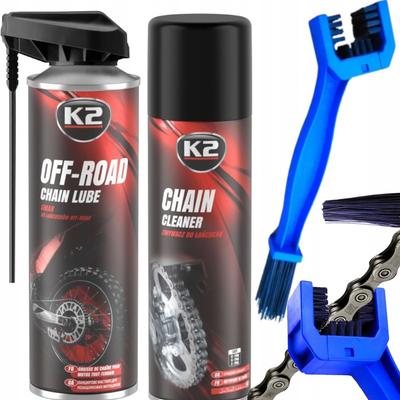 K2 Grease Set + Cleaner For Cleaning Motorcycle Bicycle Chain
