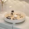 Living Room Coffee Table Aromatherapy Ornaments Tabletop Storage Tray Round Tray