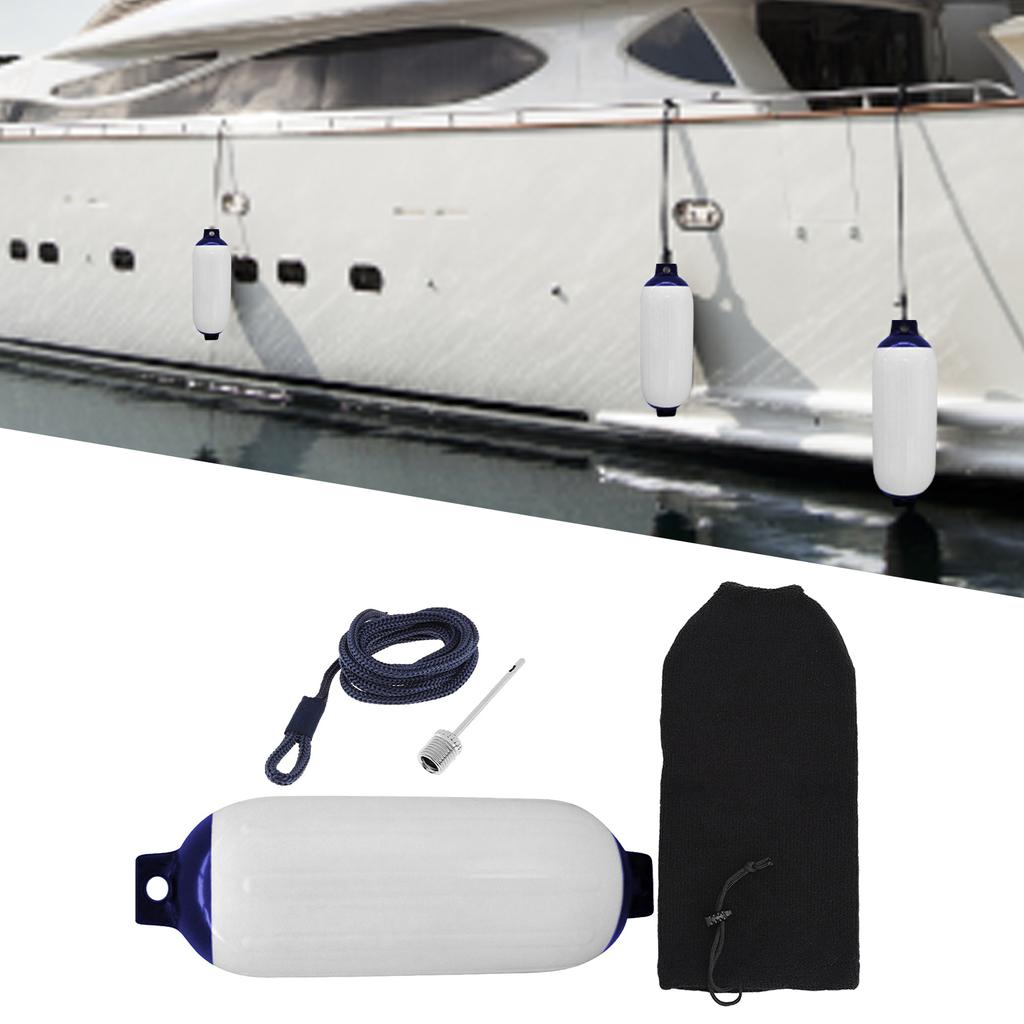 Nafukovací námořní lodní blatníky pro dokování Protipřekážková koule Námořní lodní příslušenství Bóje Chránič Lodní nárazníky s lanem