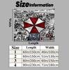 Resident Evil Veggteppe Estetisk Vegghengende Trykt Stoffteppe Dekorative Tepper for Soverom Stue Hjemmeinnredning
