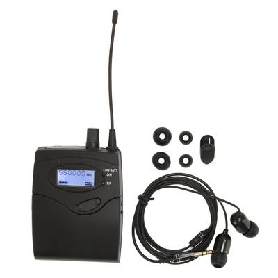 Receptor Bodypack 550 până la 580MHz Receptor pentru căști stereo pentru Studio Band Stage