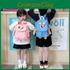 And Cute Fashionable Oxford Cloth Childrens Backpack For Spring Use Season