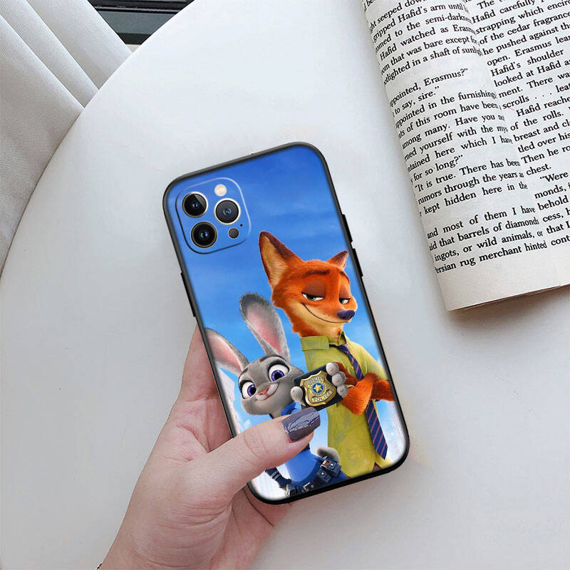 MH158 Zootopia Phone Shell Case for Redmi Note 12 12S 12C 13 13C 13R 14 14S 14R 14C Pro Max Plus A3 A3X A4 A5 11A 13X