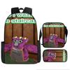 3Pcs Set Backpack, Gorilla Tag  Pencil Bag, Shoulder Bag, Backpack, Large Capacity Travel Bag, The Best Gift for Boys and Girls