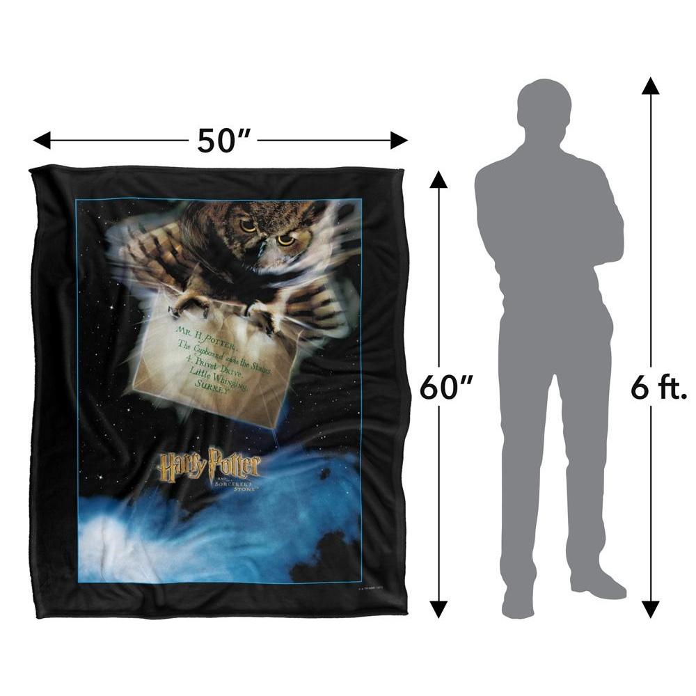 HARRY POTTER Owl Letter Blanket