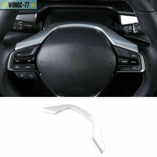 Silver Interior Cover Steering Wheel Trim For Honda Accord 10Th 2018-
