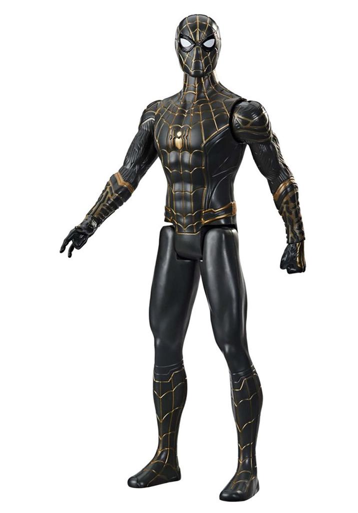 Hasbro Marvel No Way Home Titan Hero Gold Suit Action Figure F2438 Genuine Product Spider-Man - Series/Black & Spider-Man