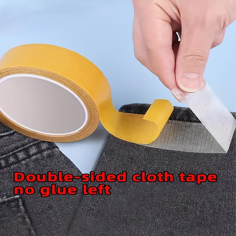 Cloth with Double-sided Adhesive, Specifically Designed for Clothing Seamless Tape Used for Fixing Leg and Collar, Self-adhesive