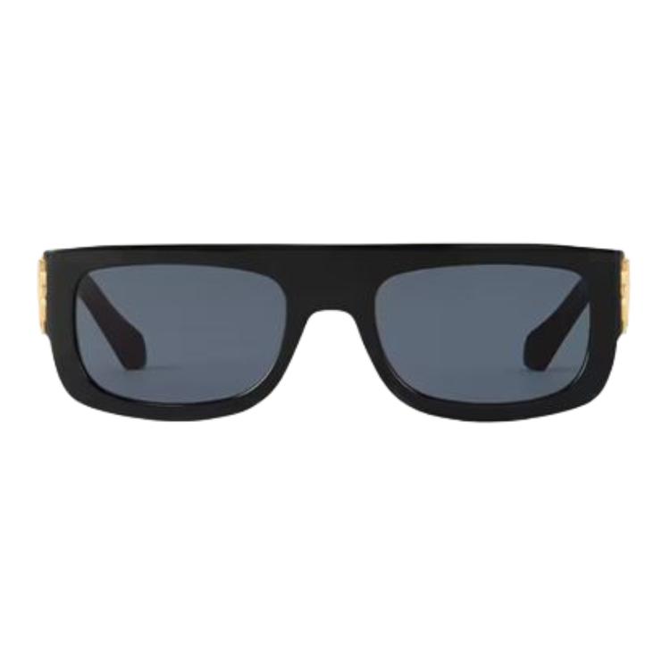 Louis Vuitton Rectangular Acetate Metal Sunglasses Men Sunglasses Multicolor 108204679