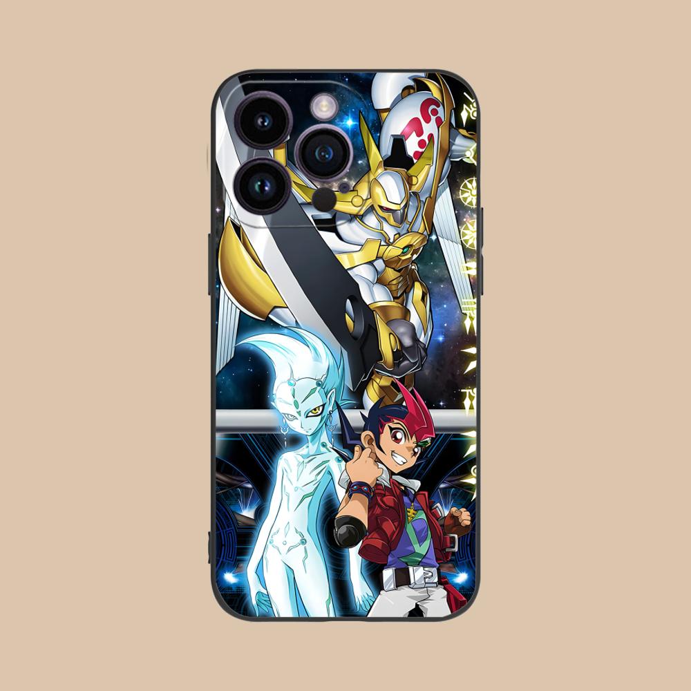 Yugioh Yuma Tsukumo Mobile Phone Case for iPhone 17 16 15 14 13 12 11 X XR XS 8 7 Air Pro Max Plus Mini Colorful Cover Luxury