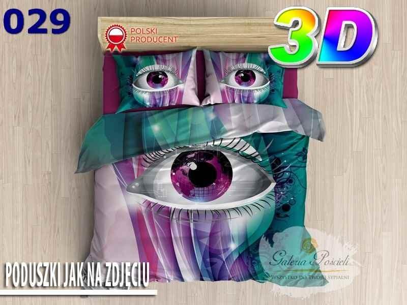 3D cotton satin bedding 160x200cm OKO