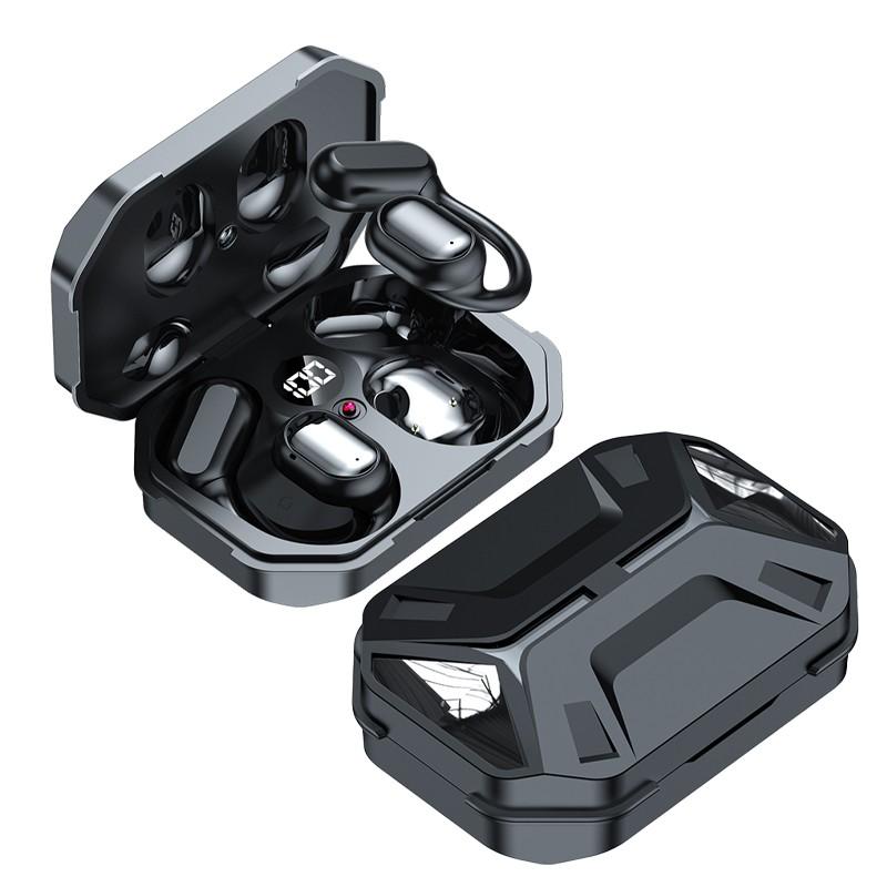 NOU Căști Bluetooth în stil Mecha, fără fir, bas puternic, Căști non-in-ear Reducerea zgomotului Căști pentru jocuri e-Sports