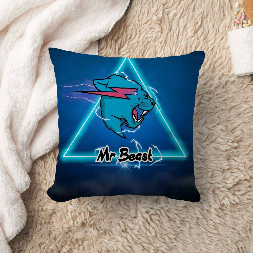 Individual Creato Mr-B-Beast 45*45Cm Cushion Cover Pillow Cover Decor Pillowcase Home Pillowcase For Couch Pillow