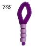 Delicate Area Cleaning Brush Belly Button Brush, Soft Bristle Navel Cleaner with Anti Slip Beaded Handle, Portable Body Care Tool for Travel,