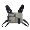 Large Capacity Double Shoulder Chest Bag Zipper Message Crossbody Pouch Men' S Vest Bag  Daily