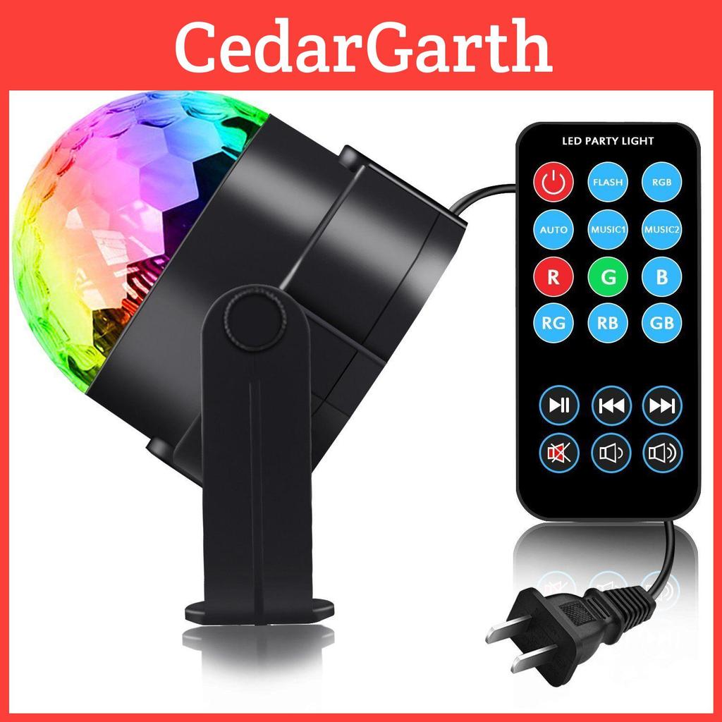 Magic Ball Led Stage Light With Sound Control For Indoor Entertainment And Karaoke