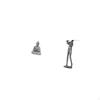 Monkey Buddha Golfing Statue Resin Figurine Collectible Miniature Sculpture Modern Golfer Decoration