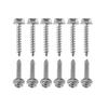 Clutch Cover Bolts for Polaris RZR 570 900 1000 for Polaris for Ranger 570 900 100xp / Durable Alloy Steel Galvanized / 12 Pcs Silver Tone