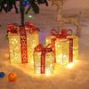Christmas Luminous Gift Box Decoration Set