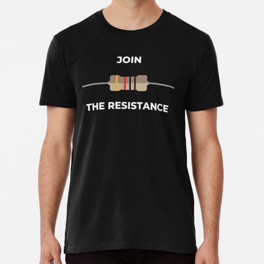 Join The Resistance Size S to 5XL Made in the USA T-Shirt Unisex T-Shirt S