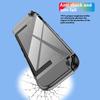 SW2D05 For Nintendo Switch 2 Game Console Case Diamond Texture Transparent TPU + PC Split Protective Cover