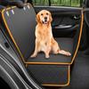 Dog Car Seat Cover Waterproof Scratch Proof Pet Seat Cover for Back Seat Cars Trucks SUVs Orange