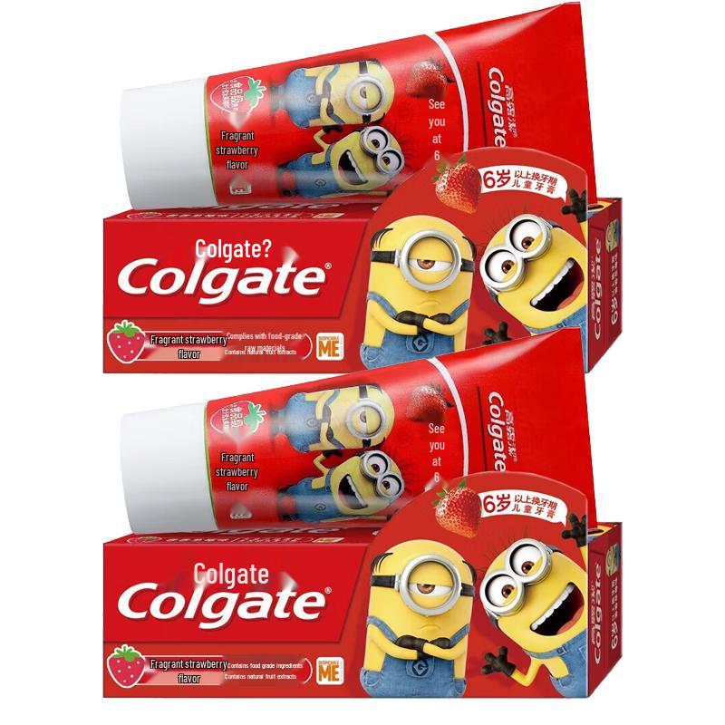 Colgate Miaomiaoshua Kids Toothpaste (2-5 Years) - Strawberry 2-Pack