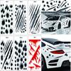 Stickers Side Car Auto Bullet Hole Motorcycle Decoration Sticker 3d Styling Car