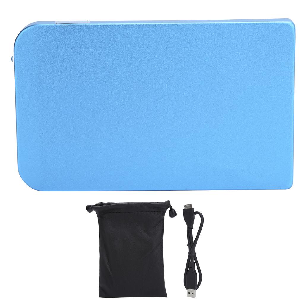 Mobile Hard Disk Basic Storage HDD External USB3.0 2.5in Hard Drive Network Peripheral Blue1TB
