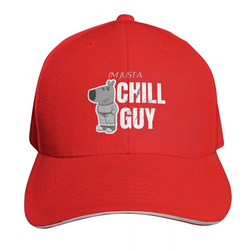 Vintage Ich bin nur ein entspannter Typ Kappe Mode Lässig Baseballkappen Verstellbarer Hut Hip Hop Sommer Unisex Baseballkappen