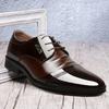 Men's Leather Shoes Classic Men's Dress Shoes High Quality Patent Leather Business Shoe Elegant Banquet Party Shoe Wedding Shoes