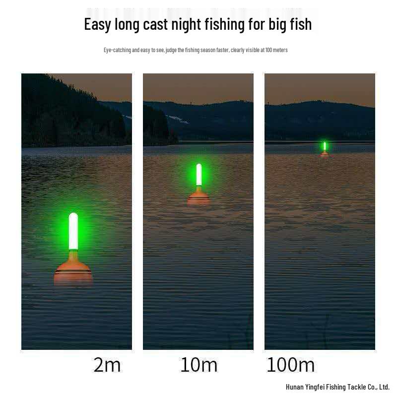 Luminous Color-Changing Big Belly Float Set for Carp Sea Fishing