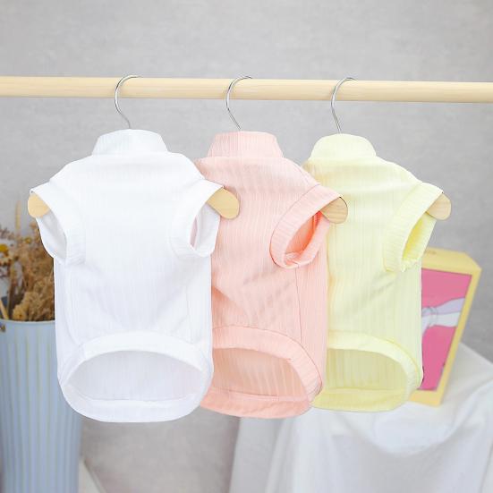 Ubrania dla zwierząt Nadruk Miękki rekwizyt fotograficzny Oddychająca wygodna koszulka z poliestrowym pierścieniem holowniczym dla zwierząt Akcesoria sprężynowe