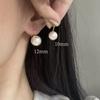 Trendy Retro French Cotton Pearl Earrings - Autumn/Winter 2026