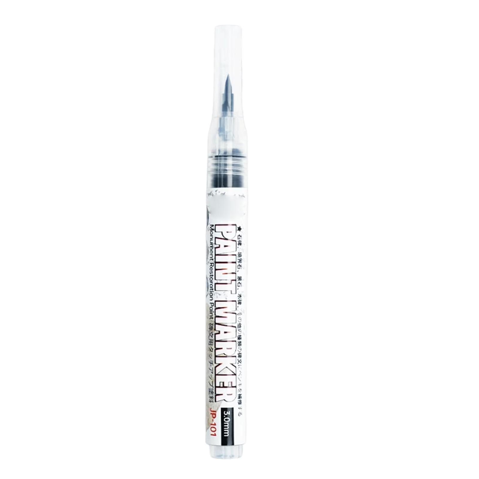 

Permanent Paint Marker Pen for Stone Metal Glass Plastic Wood Fine Tip Oil Based Quick Drying Waterproof Ink 10mm One Size