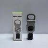 Abs Foldable Mini Phone Stand Keychain Anti-Slip Adjustable Portable  Desktop Holder For Outdoor Travel