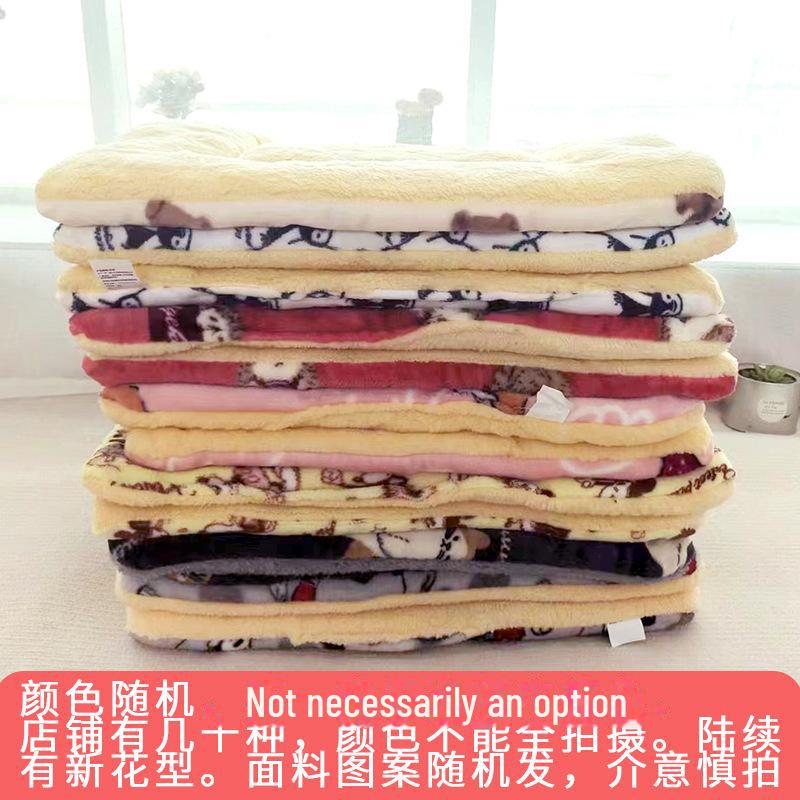 Dicke, warme Plüsch-Haustierbettmatte für Hunde und Katzen – gemütliche Zwingerdecke für alle Größen