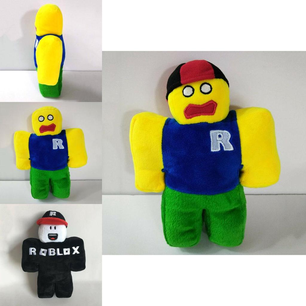 New Classic Roblox Plush Soft Stuffed Doll With Removable Roblox Hat For Kids Xmas Gift