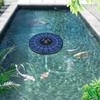2.5W Round Solar Oxygen Pump Stable Silent Water Air Aerator Pumps For Aquarium Fish Tank Pond Outdoor Fishing Oxygenation