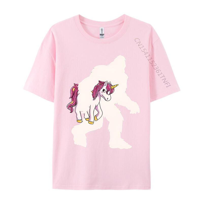 Bigfoot Unicorn Sasquatch Unicorn T-shirts Printed Regular T-shirt New Design Tee Tops Fast shipping