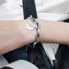 Korean Copper Dream Bracelet: Women's Retro Fashion Letter Wristband, Artistic Niche Jewelry Trend.