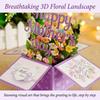 Butterfly 3D Mother's Day Card Flower Flower Pop Up Card Mom Greeting Card  Mother's Day Gift