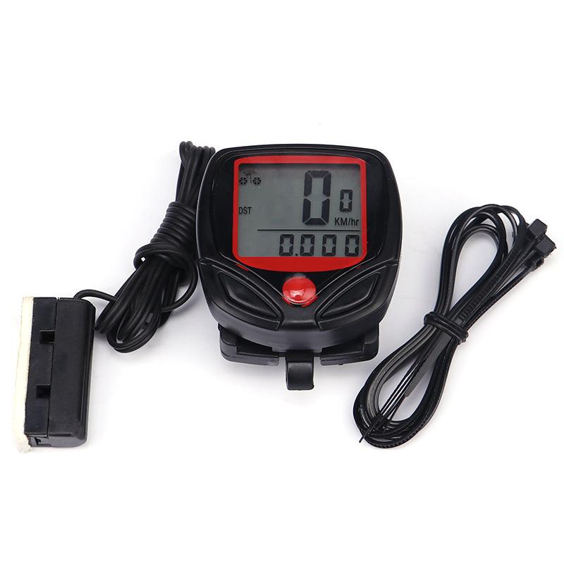 Waterproof Wired Digital Bike Ride Speedometer Odometer Bicycle Cycling Speed Counter Code Table Bicycle Accessories LCD Display