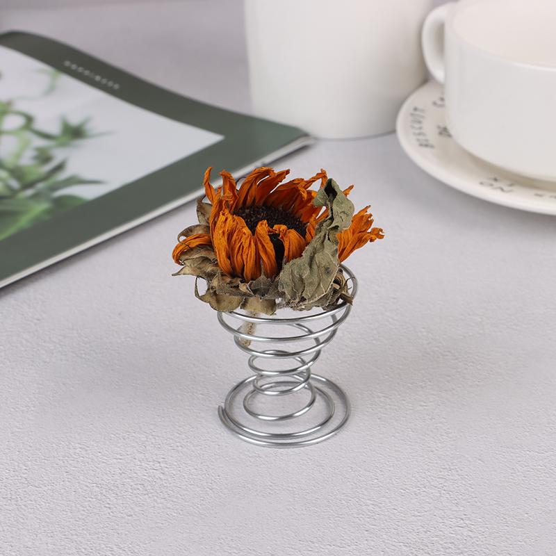 10 stk metall luft plante stativ beholder holder bordplate plante display stativ vase