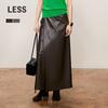 Less 2024 Fall H-Line Long Skirt