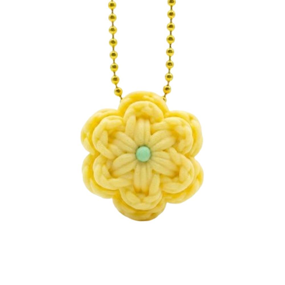 3D Print Flower Mechanical Clicker Keychain Crisp Click Sound Clicker Mechanism Knit Texture Fidget Keychain Simulation Plastic
