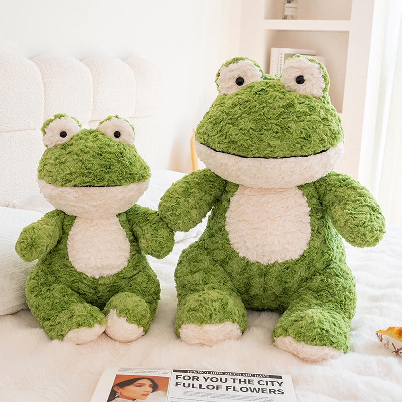 Adorable Frog Plush Toy - Sleep Pillow & Living Room Decor for Girls
