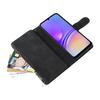 For Samsung Galaxy A05 4G Case Multiple Card Slots Anti-fall Zipper Pocket Leather Phone Cover