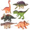 Dinosaur Mini Toy Set: Stegosaurus, T-Rex, Spinosaurus, Pterodactyl Models for Children