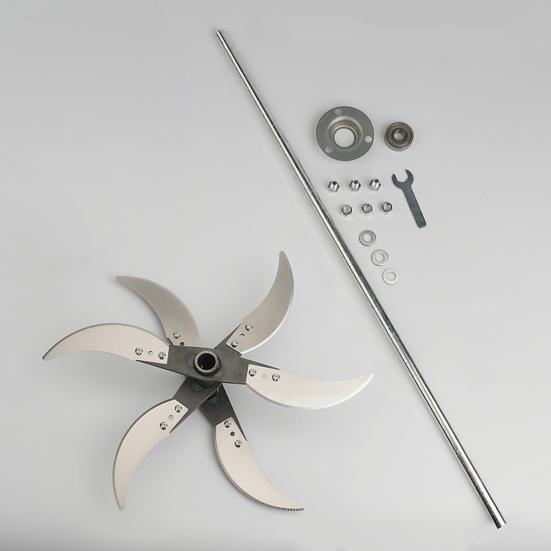 Lama tocător de iarbă pentru fermă de uz casnic, diametru reglabil, lamă de înlocuire ascuțită din oțel inoxidabil pentru tocarea ierbii de legume pentru furaje animale